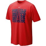 Nike Los Angeles Angels of Anaheim Red Undercover Logo T-shirt