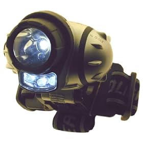 4-LED 2-FUNCTION HEADLIGHT W/ ELASTIC-STRAP