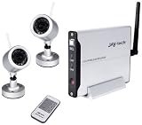 Jay-Tech IR-812Rx Mini-Funk-Überwachungskamera weiß