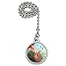 GRAPHICS & MORE Christmas Holiday Santa Claus Beach Vacation Ceiling Fan and Light Pull Chain