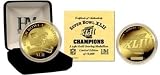 New York Giants 24KT Gold Super Bowl XLII Champions Coin - New York Giants Collectible Coin