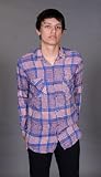 The Fred Sonic Guys Woven Shirt in Blue by Insight Clothing
