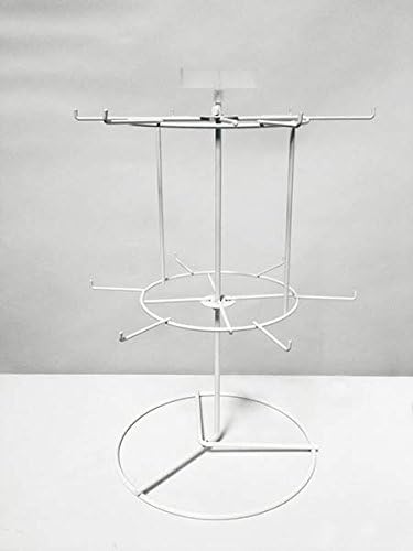Display Warehouse-12 Prong Spinner Rack 2-Tier