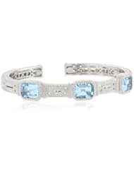 Judith Ripka "Estate" Narrow Estate with Three Cuff Bracelet