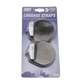 Maypole 6072 2.5m Luggage Straps (Pack of 2)