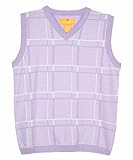 Young Kings "Texture Grid" Sweater Vest (Sizes 8 - 20)