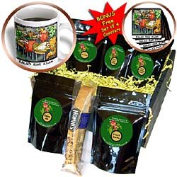 Londons Times Funny Food Coffee other Digestibles - Salad Bar Exam - Coffee Gift Baskets - Coffee Gift Basket