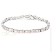 STUDIO 925: *PINK CZ BAGUETTE TENNIS BRACELET*