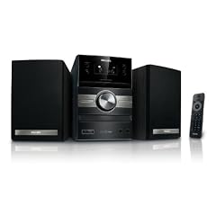 Philips MCM 305 Kompaktanlage (CD/MP3/WMA-Player, UKW-/MW-Tuner, USB 2.0) schwarz