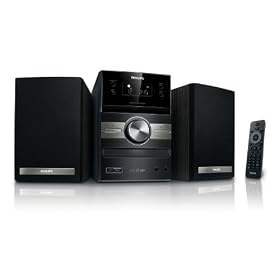 Philips - MCM305/12 - Micro Cha�ne CD - Lecture mp3 / WMA - USB Host - Tuner num�rique - Haut-parleurs - 2x15 W