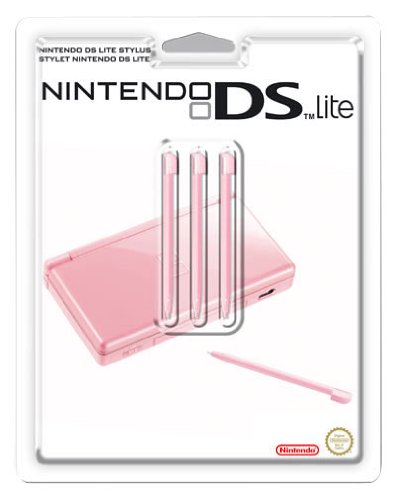 Nintendo Pink 3-Piece Stylus Set for DS Lite (Nintendo DS)
