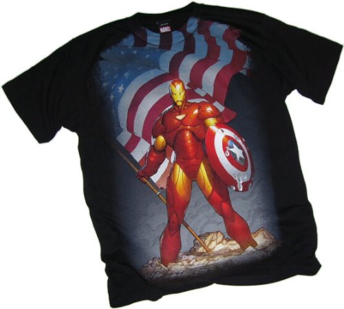  Iron Man Lone Ranger T-Shirt