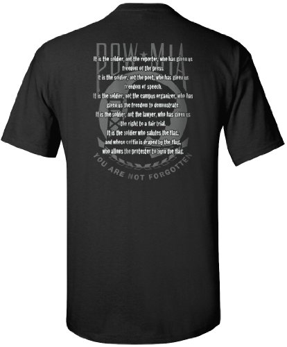 POW Tribute Shirt Black