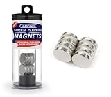 Magcraft NSN0674 5/8-Inch by 1/8-Inch Rare Earth Disc Magnets, 8-Count
