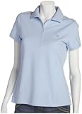  : IZOD Women's Short Sleeve Original Polo Shirt, Cashmere Blue, Small