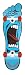 Santa Cruz Skate Screaming Foot Right Sk8 Complete Skate Boards, 9.3 x 32.1-Inch