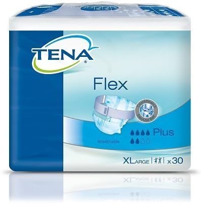 Case Saver 3 x TENA Flex Plus Extra Large (105-155cm/41-61in) by SCA Hygiene Products Vertriebs GmbH