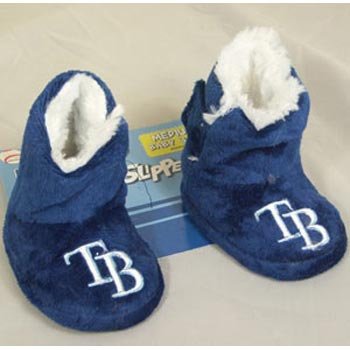 Tampa Bay Rays MLB Baby High Boot Slippers - 3-6 Months