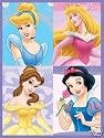 Baby Crib Disney area Rug and carpet 40x60" with non skidding -Design: Disney Happy Princess