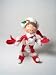5" Red Peppermint Twist Elf By Annalee