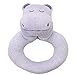 Angel Dear Ring Rattles Purple Hippo