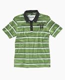 Quiksilver Boys Papa San Striped Jersey Polo