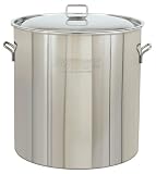 Bayou Classic 1082, 82-Qt. Stainless Fryer/Steamer with Vented Lid