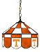 Tennessee Volunteers MVP 14 Executive Swag Hanging Stained Glass Lamp