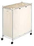 Whitmor 6056-545 Supreme Laundry Sorter, Chrome and Canvas