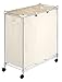 Whitmor 6056-545 Supreme Laundry Sorter, Chrome and Canvas