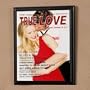 Personalized Magazine Cover Plaque - True Love Design