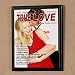 Personalized Magazine Cover Plaque - True Love Design