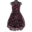 Hell Bunny Kleid LOWE DRESS längenvariabel black