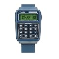 Timex Retro Ralph Blue Calculator Watch T2N236