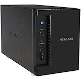NETGEAR ReadyNAS 202 2-Bay Network Attached Storage Diskless (RN202-100NES)