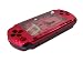 PSP-3000用外装交換シェルケース・フェイスプレートセット　レッド