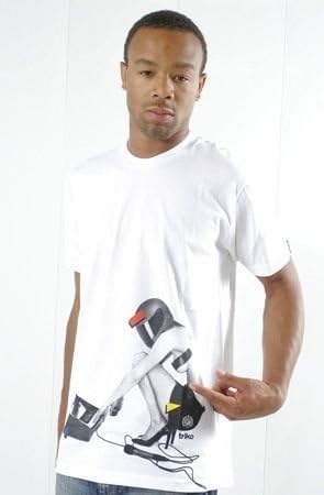 Triko Fast Racer White T-Shirt Size: XL