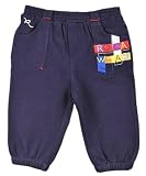 Rocawear Color Blox French Terry Sweatpants (Sizes 12M - 24M) - peacoat, 12 months