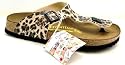 Birkenstock Womens Gizeh Papillio Leopard Print Toe Post Sandals