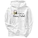 I Wanna Heavy Metal - Headphones Music Mens Hoodie (White, Size XX-Large)