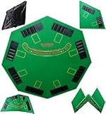 8-Person Felt Poker Tabletop