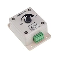12V 8A LED Light Dimmer Brightness Adjustable Bright Controller