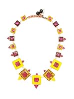 Moutton Collet Cadena  Amarillo / Fucsia