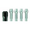Dremel 4485 Spannzangen-Set (Spannmutter, Spannzangen 0,8/1,6/2,4/3,2 mm)