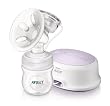 Philips Avent SCF332/01 Elektrische Einzelmilchpumpe, mit Naturnah-Fl�schchen, 125 ml