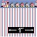 1:24 Scale Choo Choo Dollhouse Wallpaper