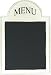 WHITE KITCHEN MEMO BOARD, MENU BOARD, BLACKBOARD