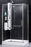 Dreamline SHEN-1131378-01 Panorama Shower Enclosure, Chrome