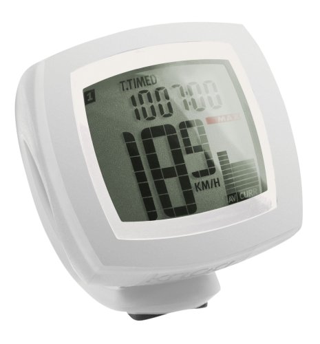  Knog Nerd 9 Function Bicycle Computer (White)