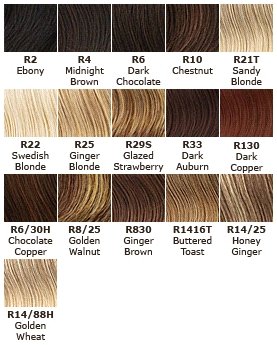 23" Wavy Clip-In Hair Extensions by Jessica Simpson hairdo - R6-30H